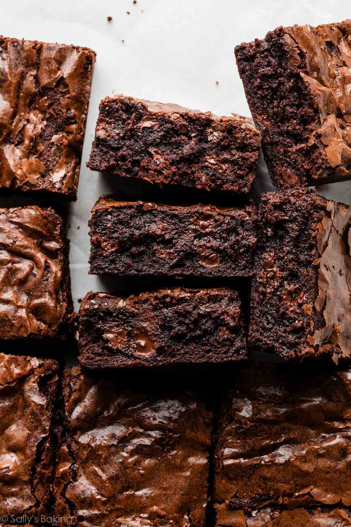 The Ultimate Fudgy & Chewy Nutty Brownie Recipe